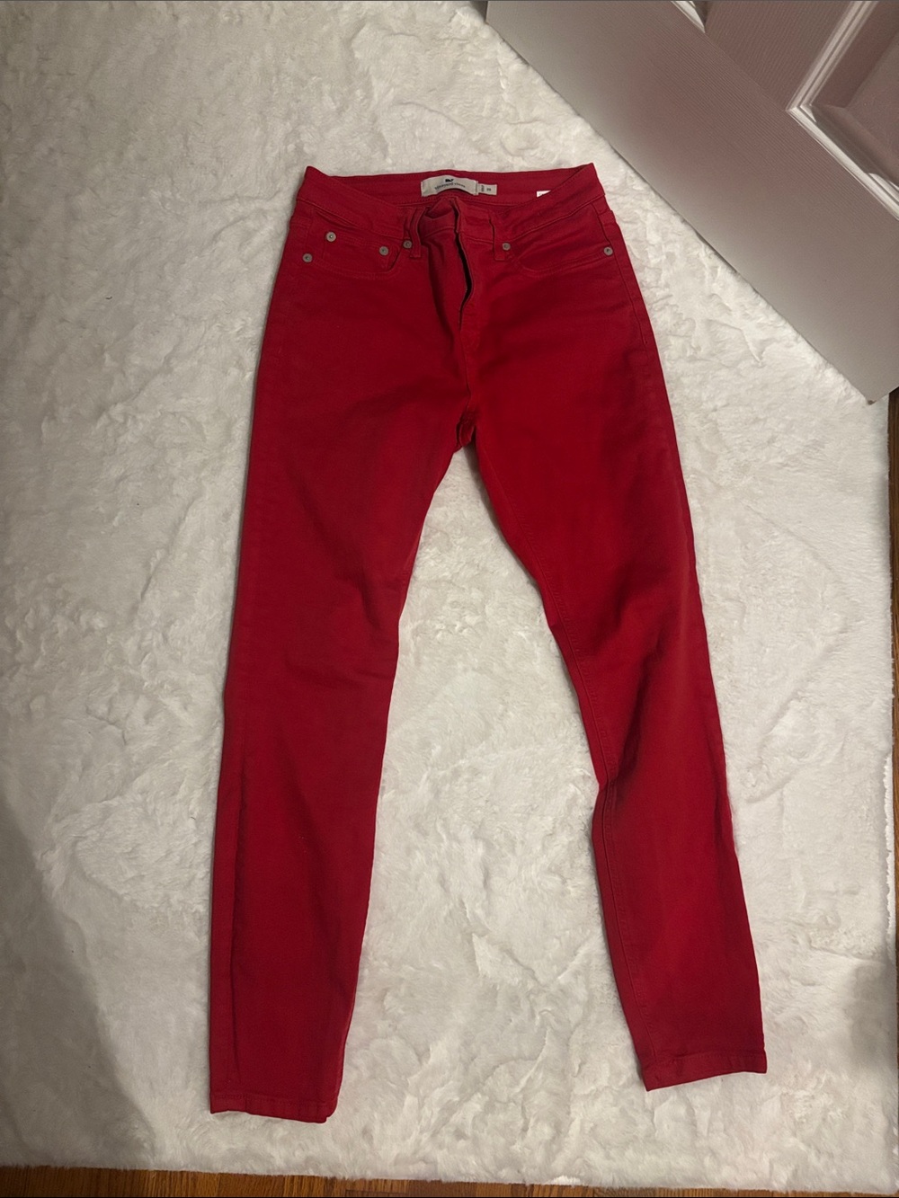 Vineyard Vines Women’s Red Skinny Jeans